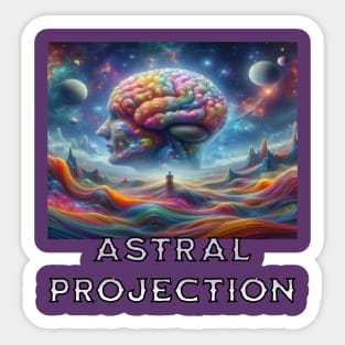 Astral Projection Sticker